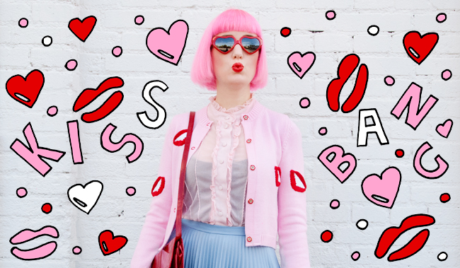 vivetta, pink and red, lolita look