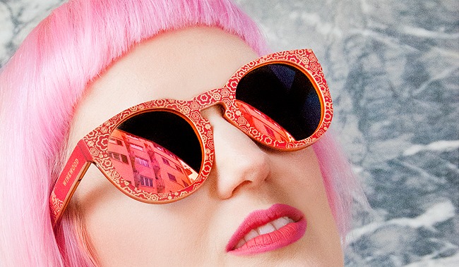 Winkwood sunglasses, wooden sunglasses, handmade