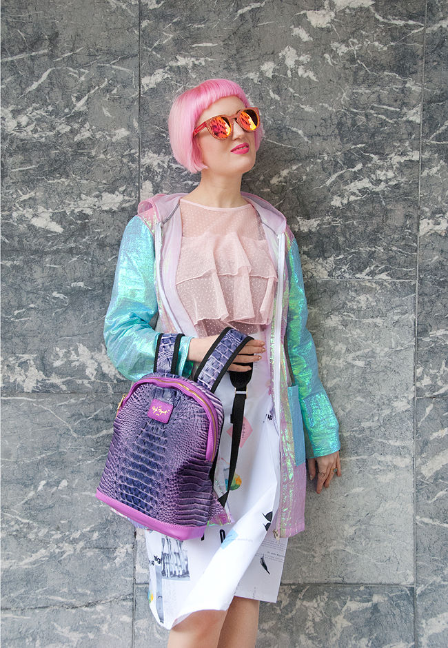 High Spirit bag, anti theft backpack, blogger style