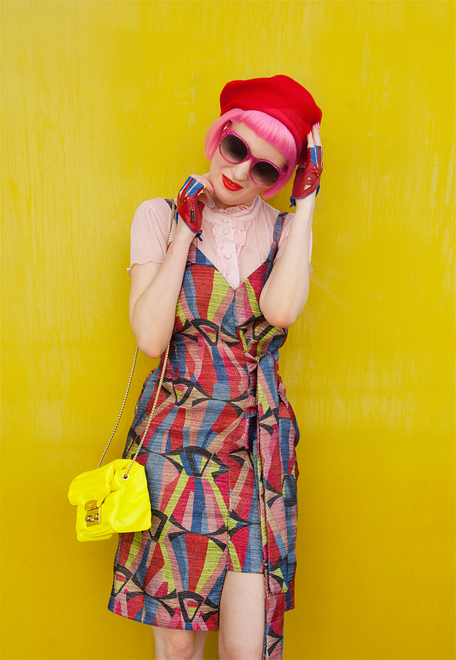 Leah Williams, Australian fashion designer, blogger look