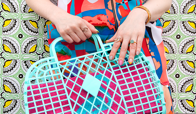 Sun Jellies, swissfashionblogger, beach bag