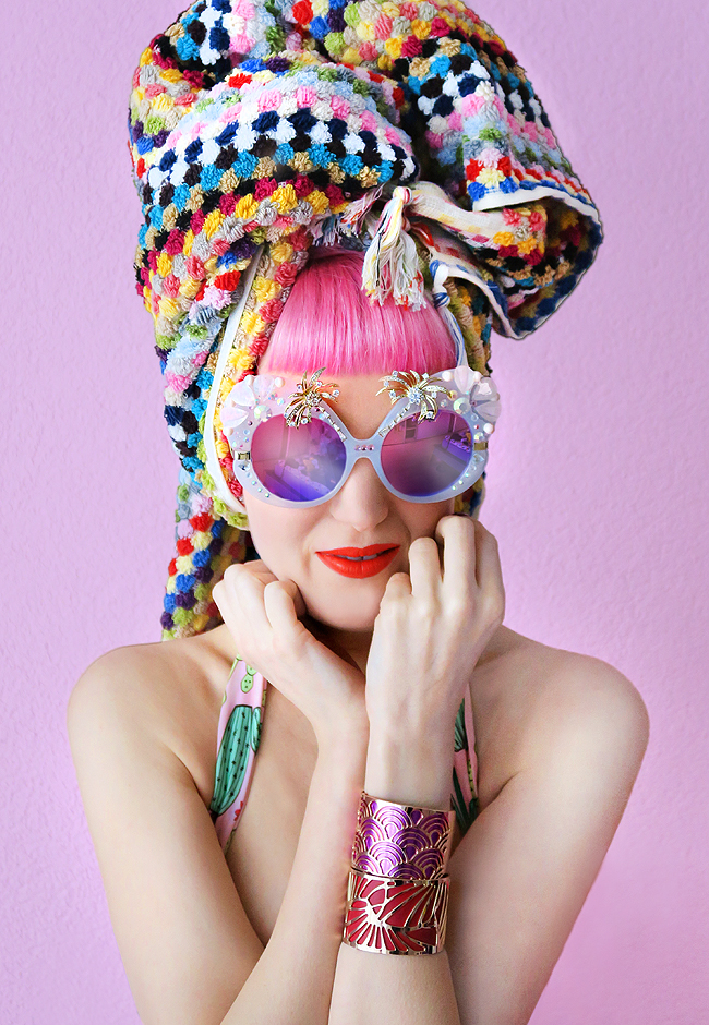 bath leisure, ZigZagZurich, turkish pompom towel