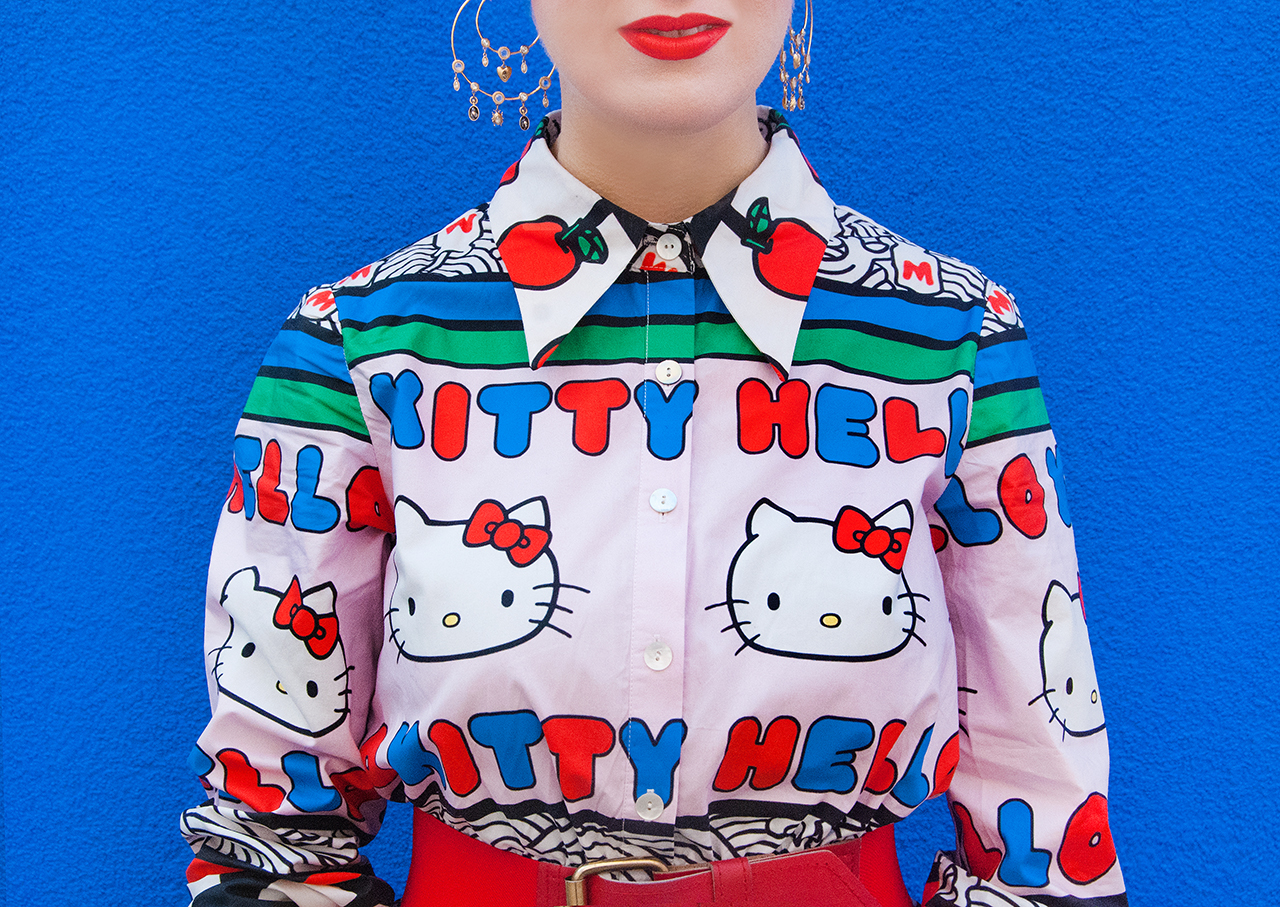 Sara is in Love with… Swiss fashion blogger, Mukzin, Hello Kitty