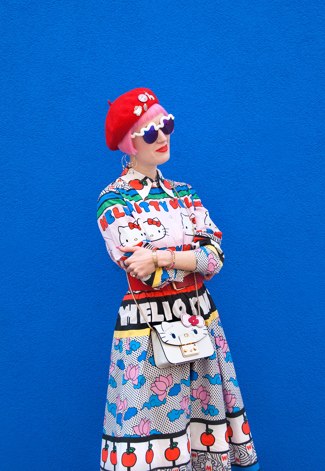 Sara is in Love with… Swiss fashion blogger, Mukzin, Hello Kitty
