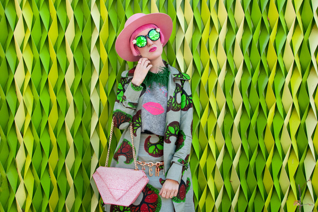 Sara is in Love with… Swiss Fashion blogger African Fashion pink hair