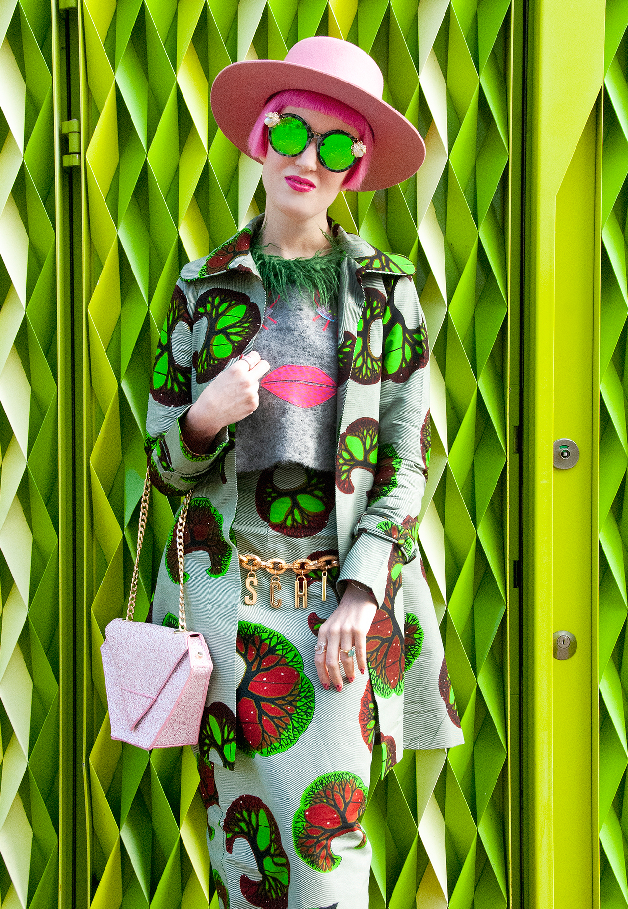 Sara is in Love with… Swiss Fashion blogger African Fashion pink hair