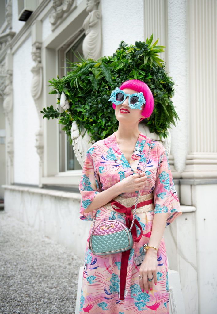 Pink Kimono Look Elegant