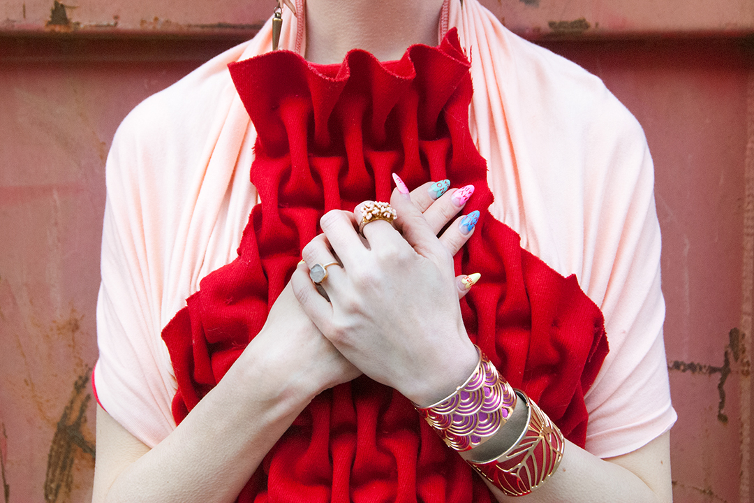 Sara is in Love with… organ dress Swiss Fashion Design Mode Suisse
