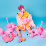 Flamingo Orange Dress