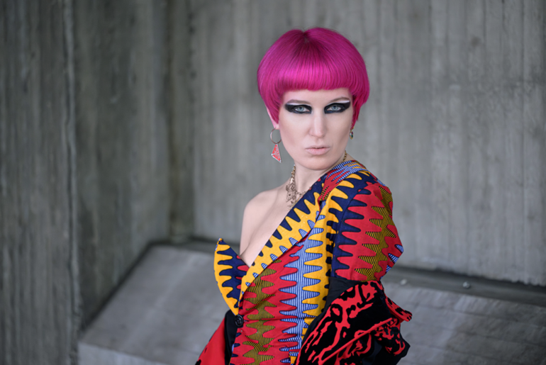 African fashion night look